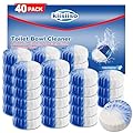 KIISIISO Toilet Bowl Cleaners 40 PACK,Long-Lasting Toilet Bowl Cleaner Tablets with Sustained-Release Technology Against Tough Stains,Automatic Toilet Cleaner for Deodorizing & Descaling