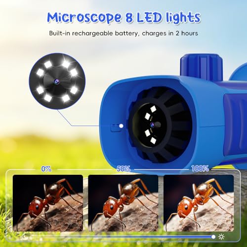 Temodu Digital Microscope for Kids - image 9