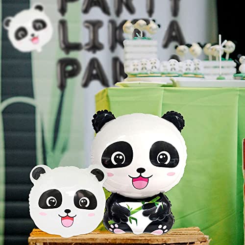 JeVenis Party Like A Panda Balloon Party Like A Panda Banner Panda Birthday Decoration Panda Party Decoration Panda Party Supplies Panda Balloon by JeVenis - Image 5