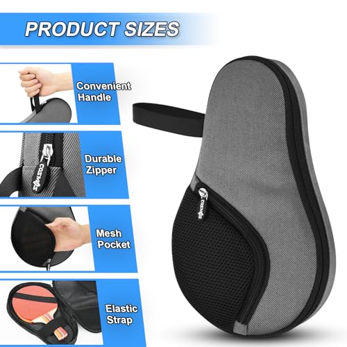 image for Cosmos Table Tennis Paddle Bag Paddles Case Cover Waterproof Ping Pong