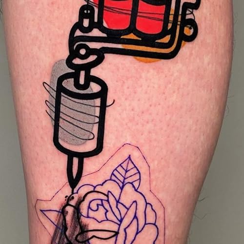 World Famous Tattoo Ink - Triple Blackout Tattoo Ink - Dark & Bold Black Shade - Professional Tattoo Ink & Tattoo Supplies - Skin-Safe Permanent Tattooing In Bold Shades - Vegan & Non-Toxic (1 Oz) #TOP3