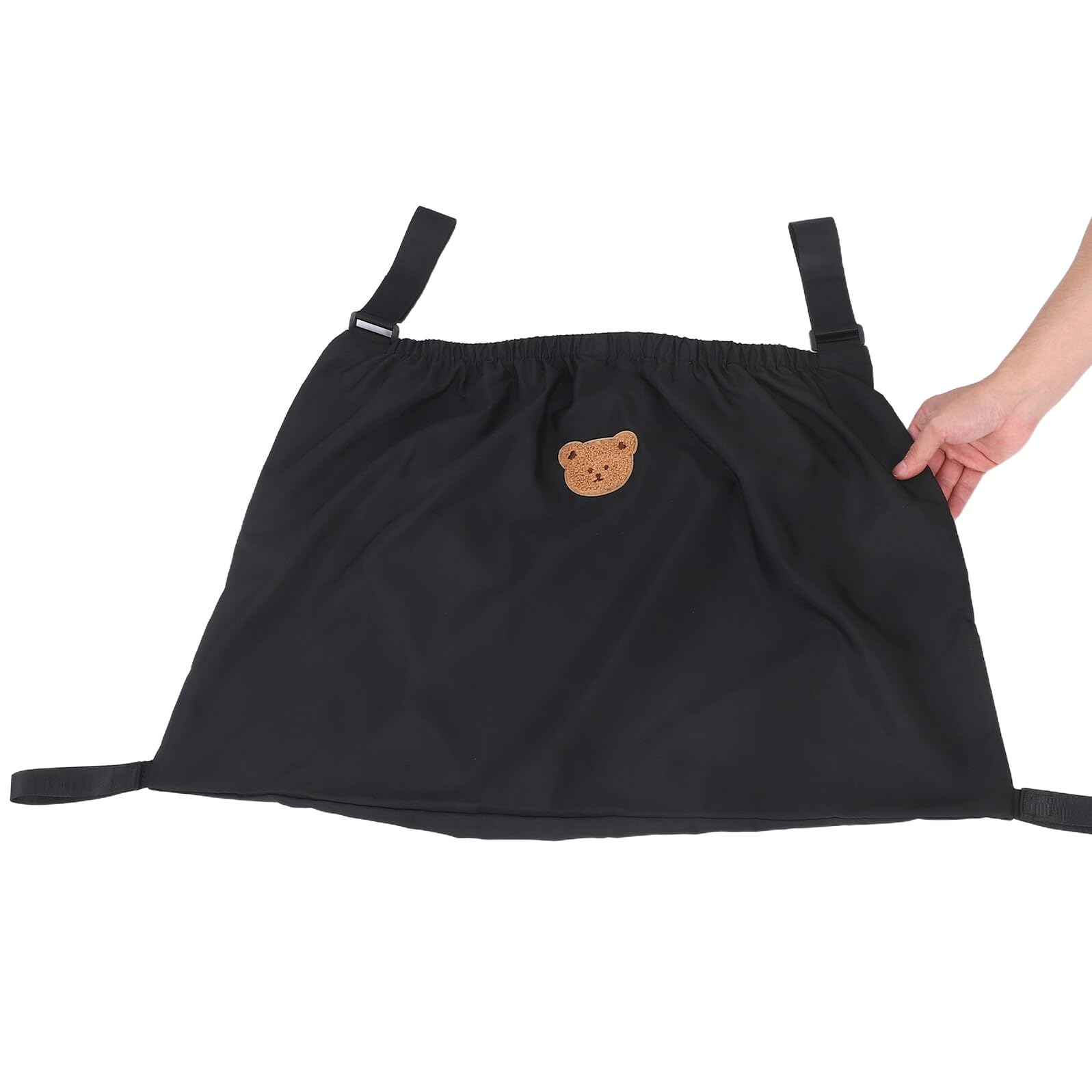 KOMBIUDA per passeggino cesti appesi sacca passeggino per pannolini organizer stoccaggio nylon Nero