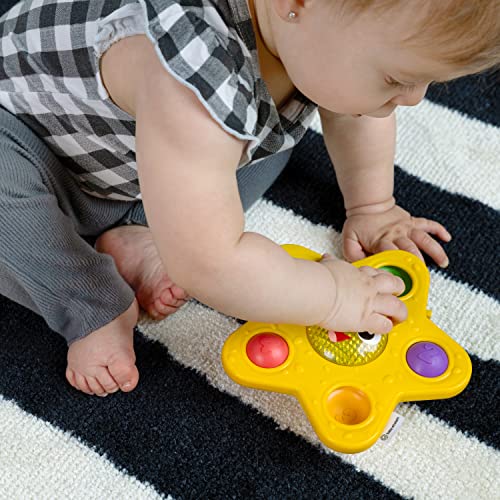 Image of Baby Einstein Ocean Explorers Pop & Glow Starfish Light Up Sensory Popper Toy, for Babies Ages 6 Months and up (Pack of 5)