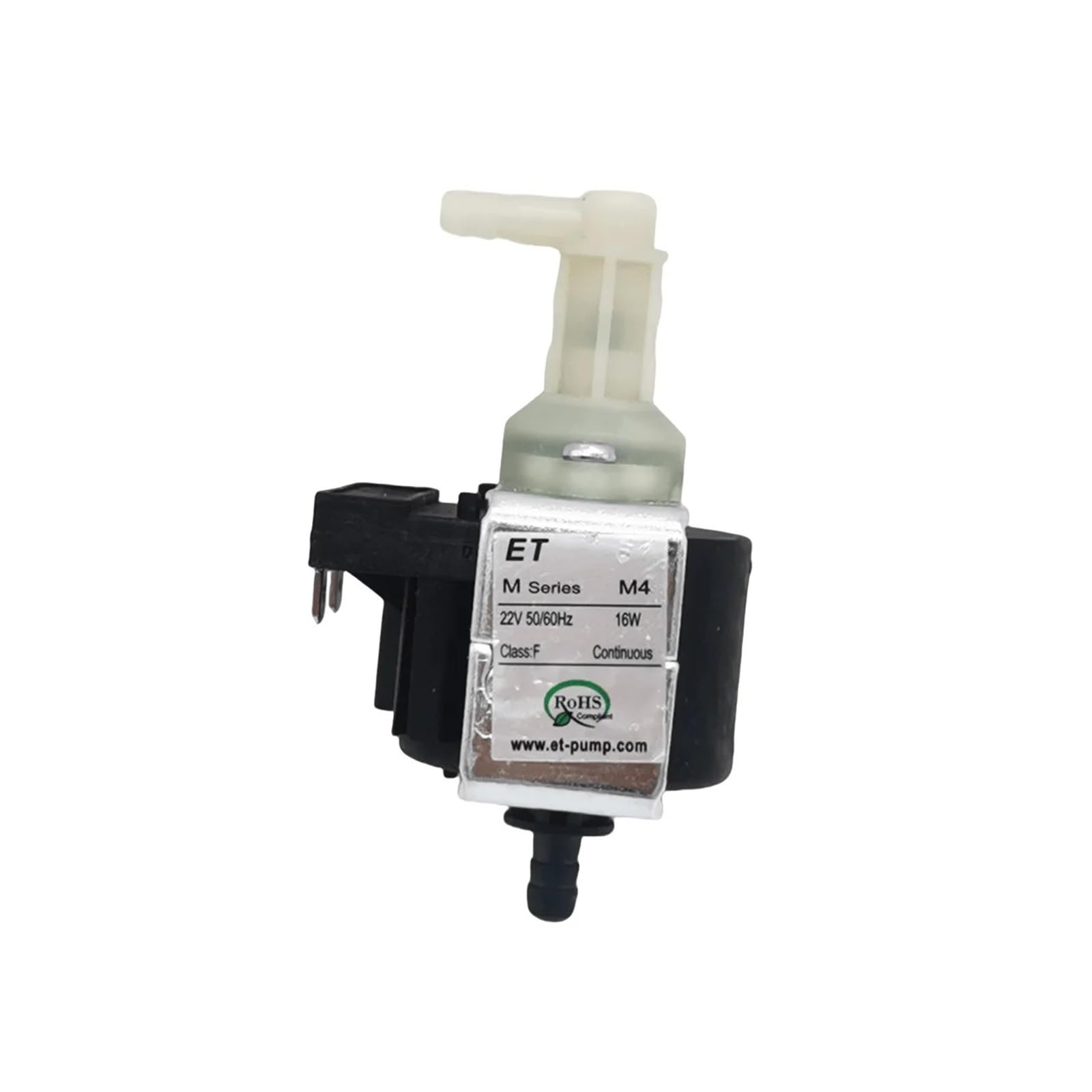 Pompe électromagnétique 22 V 16 W ET M4, compatible avec les balais vapeur suspendus, les nettoyeurs de sols 12PP et les pompes à vide.