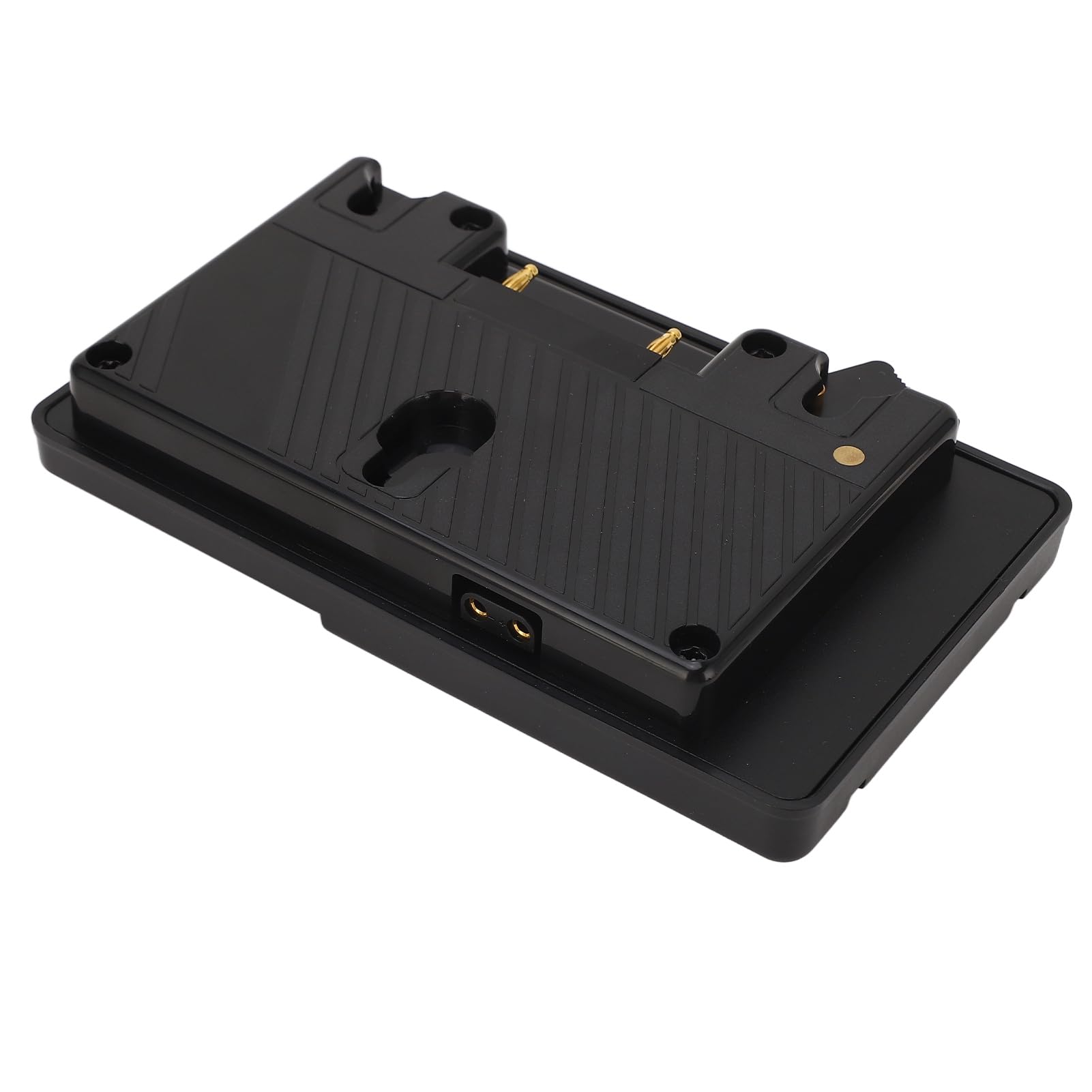 Material de ABS Montaje Dorado a V Placa adaptadora del convertidor de batería V con Salida de Toque D para cámaras, monitores, EVFS S GP A Conversión para baterías