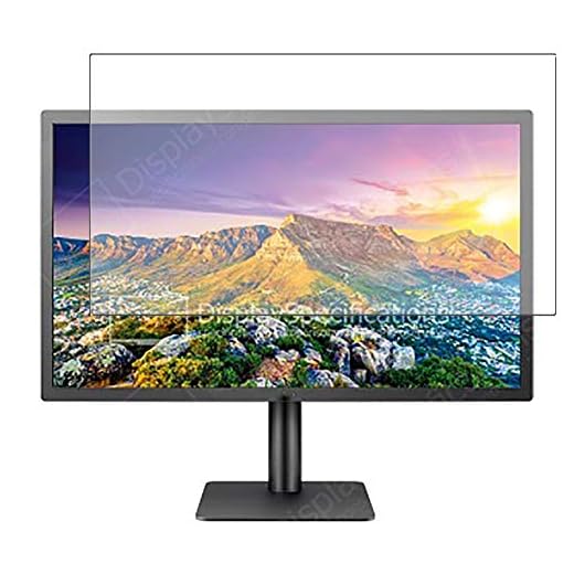 Vaxson Sekretess skärmskydd, kompatibel med LG UltraFine 4K 24MD4KL 60 cm skärmskärm, anti-spionskydd filmskydd klistermärke [INTE härdat glasfodral]