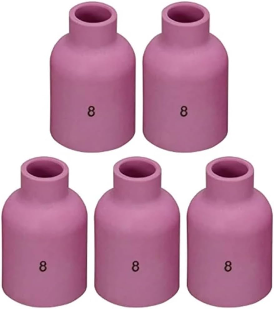 Gas LensAlumina Nozzle Ceramic Cup 57N74 Ref.8 T+I+G Welding WP 9 WP20 WP-25 WP-17/18/26 Torch Alumina Ceramic Nozzle Cup 1/2'' 13mm