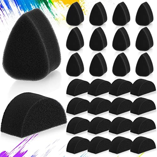 24 Pcs Face Paint Sponge Petal Face Painting Sponges High