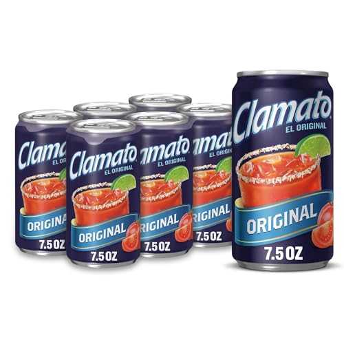 Tomato Cocktail by Clamato Original, 7.5 Fl Oz, 12 Count | SOHO