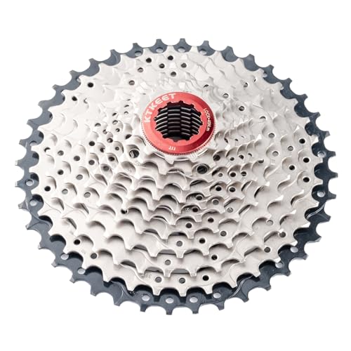 KTKEET Cassette à 11 vitesses 11-25T/28T/30T/32T/34T/36T/40T/42T/46T/50T/52T VTT/vélo de route Cassette à 11 vitesses Pignon compatible avec Shimano Ultegra...