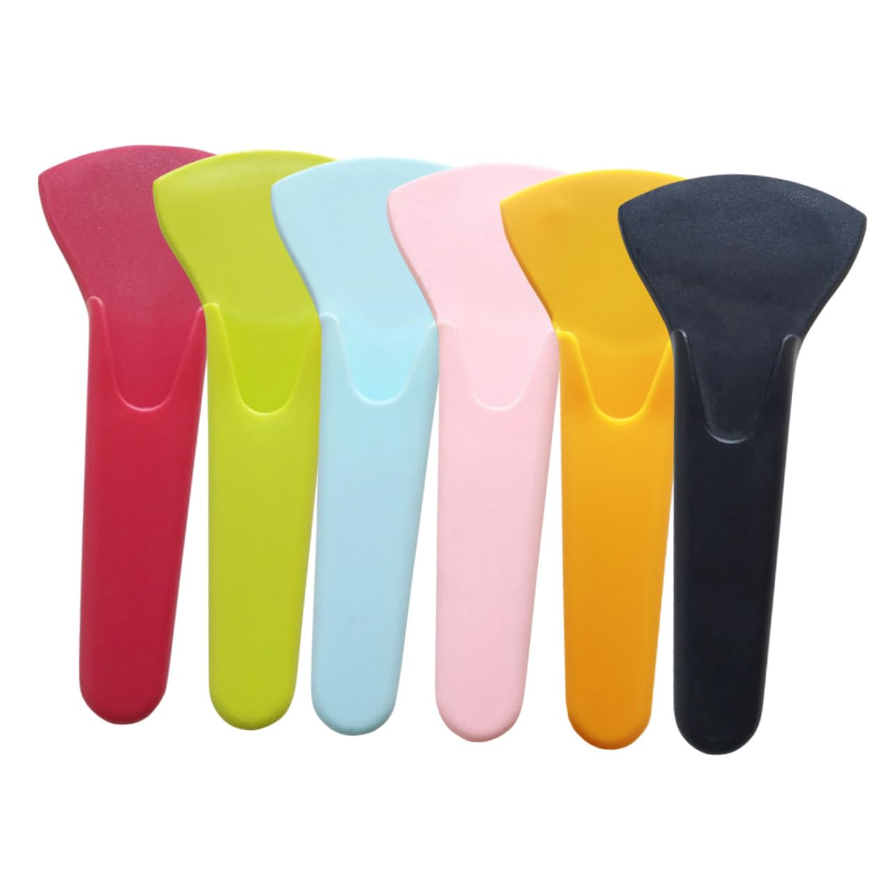Vaguelly 6Pcs Magnetic Scissor Covers Protective Sheaths for Kitchen and Beauty Tools PP Material Safety Scissors Sleeves with Smooth Magnet Design to Guard Hands and Securely Hold Metal Surfaces