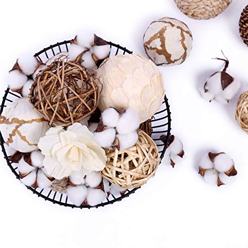 Idyllic Assorted Decorative Spherical Natural Woven Twig Rattan thumb #3