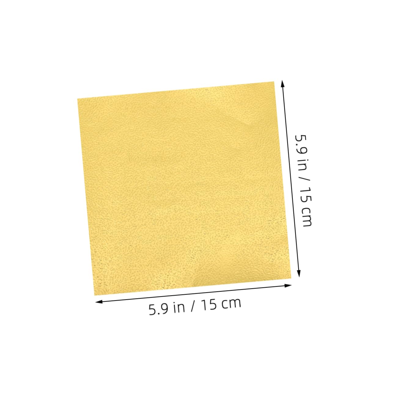 Papel de Origami Cuadrado Cara, 200 Hojas, Brillo Perlado
