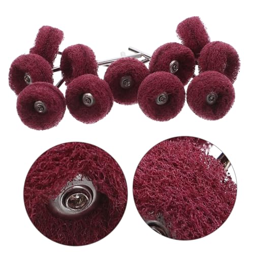 Brosse abrasive rotative 3 mm nylon double couche bois métal - 8