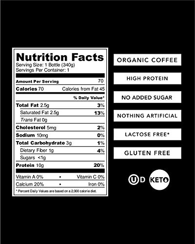 Kitu Super Coffee, Iced Keto Coffee (0g Added Sugar, 10g Protein, 70 Calories) [Variety Pack] 12 Fl Oz, 12 Pack | Iced Coffee, Protein Coffee, Coffee Drinks - LactoseFree, SoyFree, GlutenFree - Thumbnail 2