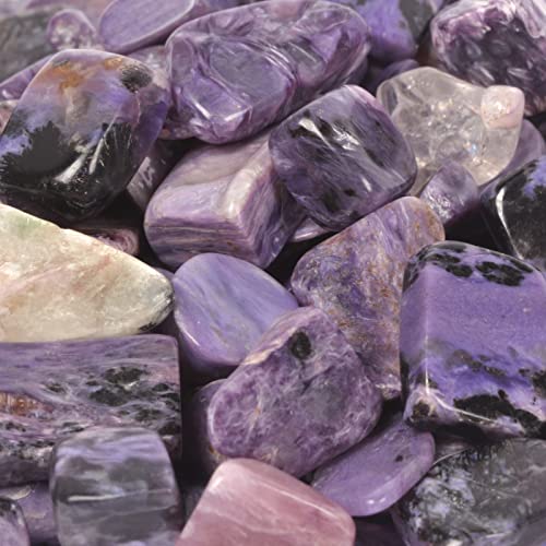 Image of 100 grams Small Tumbled Chips Polished Crushed Stone Crystal Healing Embellishments