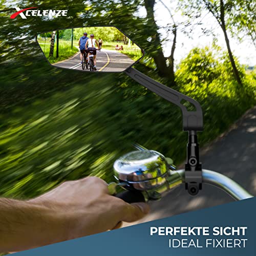 Xcelenze - Fahrradspiegel für E-Bike (links + rechts) – Ansicht 5
