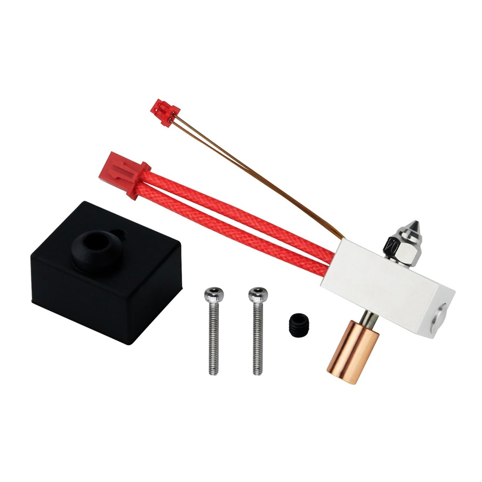 Amazon.com: OPRIX High 300℃/Standard 260℃ Temperature Pro Heating Block Kit  Compatible with Ender-3 S1 CR-10 Smart Pro Printer Hotend Kit with Sprite  Extruder (Color : S1 Bimetal Kit) : Industrial u0026 Scientific