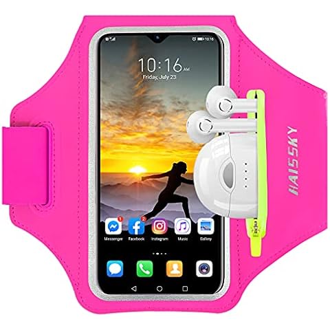 HAISSKY Running Armband with Airpods Bag Cover