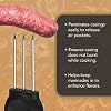 IMPRESA Extra Long Sausage Pricker Tool - Burst Prevention & Sausage Casing Pricker - Comfort Grip & Meat Tenderizer - Pack of 2, 6.5 x 1 in