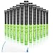Champkey Multi Compound Golf Grips Set of 13 (5 Oz Solvent,Hook Blade,15 Tapes & Vise Clamp Available)-Choose Between 13 Grips & All Repair Kits and 13 Grips & 15 Tapes (Lemon Green, Standard Szie)