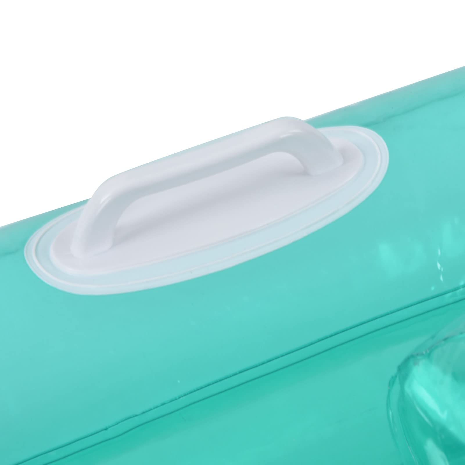 Fdit Tabla de Surf Inflable, Tabla de Cuerpo de PVC Estable y Segura con 2 Asas para Niños, Aprendizaje en Piscina y Juegos Acuáticos