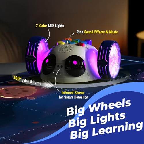Image of Apitor Robot Wheels STEM Learning Kit Coding Robot for Kids Ages 5-8