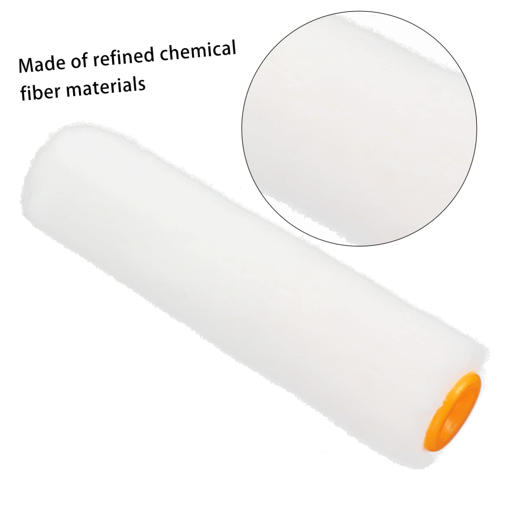2 Set Ricariche Per Pittura Coperture Per Verniciatura Per Finiture Lisce E Pratiche Te Colore Casuale 10 Pezzi * 2