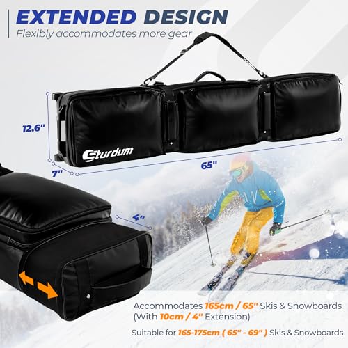Sturdum Rolling Snowboard Bag