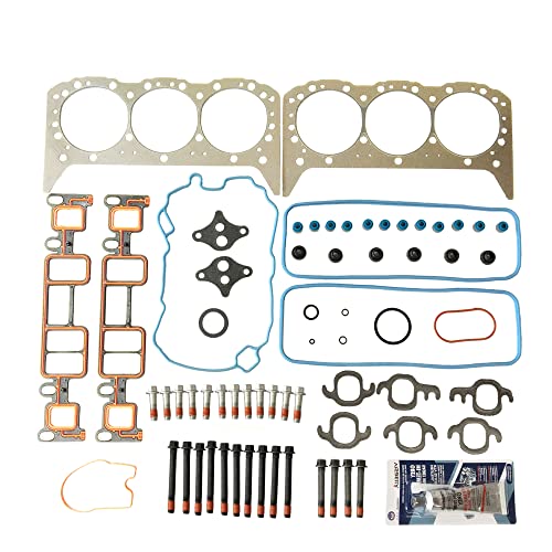 Image of Partsflow Head Gasket Set W / 26 Head Bolts Compatible With Chevy Astro For Chevy Blazer, Chevy C1500, Chevy Express 1500, GMC C1500, GMC Jimmy, GMC Safari, Isuzu Hombre, Olds Bravada 4.3L V6