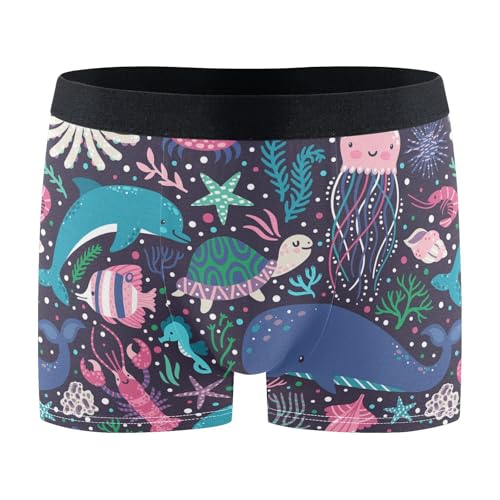 Men's Double-layer 3D Cut Crotch Underwear, Boxer Briefs Underpants(S-XXL)2