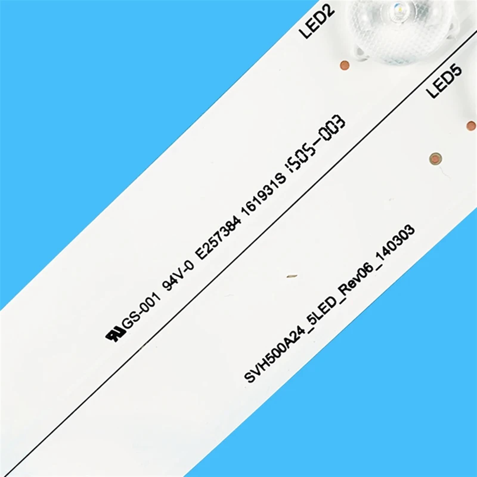 11 unids/lote Compatible for Hisense 50 "TV SVH500A24-5LED-REV06 HD500DF-B53 HD500DF-B54 RSAG7.820.6660 LEDN50D36P 50H5GB 50H5C 50H4C 50H4CA