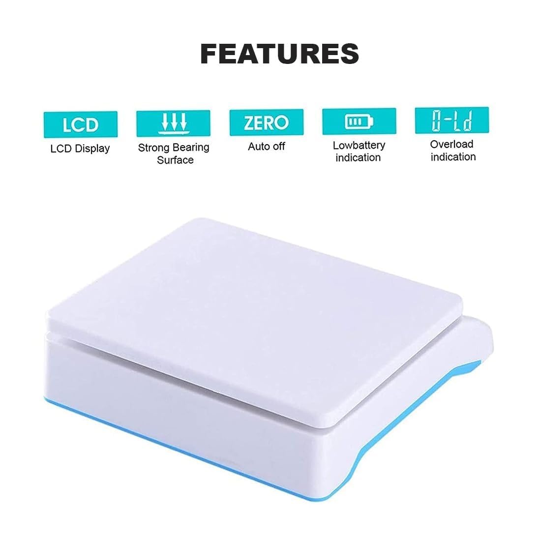 Báscula digital para bebés con bandeja, alta precisión, capacidad de 30 kg, construcción de acero inoxidable