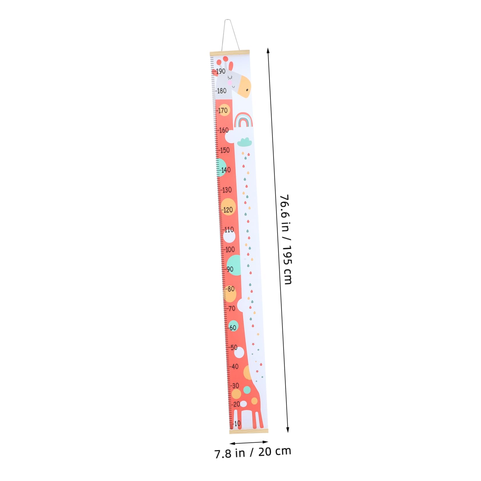 Cabilock 5 Uds Medida De Altura Regla Colgante Decoración De Pared De Guardería Decoración De Sala De Juegos Decoración De De Niños Tabla De Altura Tabla De Pared De Altura