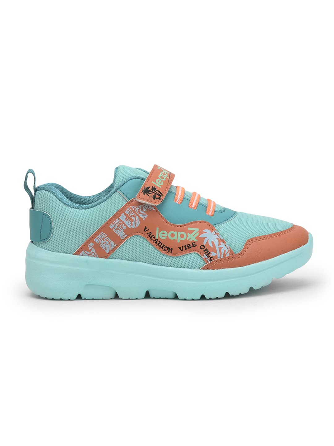 Liberty Turbo-1E S.Green Walking Shoes for Kids - 5
