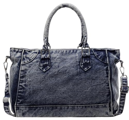 Women's Retro Canvas Denim Purse Shoulder Bag Tote Denim Crossbody Handbags 2025