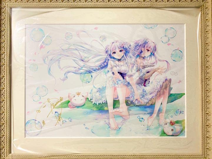 Amazon.co.jp: 和泉つばす展2 直筆サイン入り 複製原画 メイン 