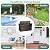 SUNCROWN 90 Gallon Outdoor Wicker Storage Bench with Cushion, Patio Deck Box with Seat, Rattan Storage Box for Garden, Porch, Balcony, Yard, Poolside, Brown