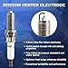 Iridium Platinum Spark Plugs 6 Pack 97506 SILZKBR8D8S Compatible with 2011-2018 BMW 135i, 335i, 435i, 535i, 535i GT xDrive, M2, M3, M4, X1, X3, X4, X5, X6, 640i, 740i, 740Li, M235i L6 3.0L