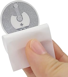 JASAG 20PCS Upgraded Fully Compatible NFC Sticker, Large Capacity NTAG 216 Tag, 13.56MHz Writable RFID Smart Tag for All NFC Enabled Smart Phones, RFID Readers Writers, Access Control Devices