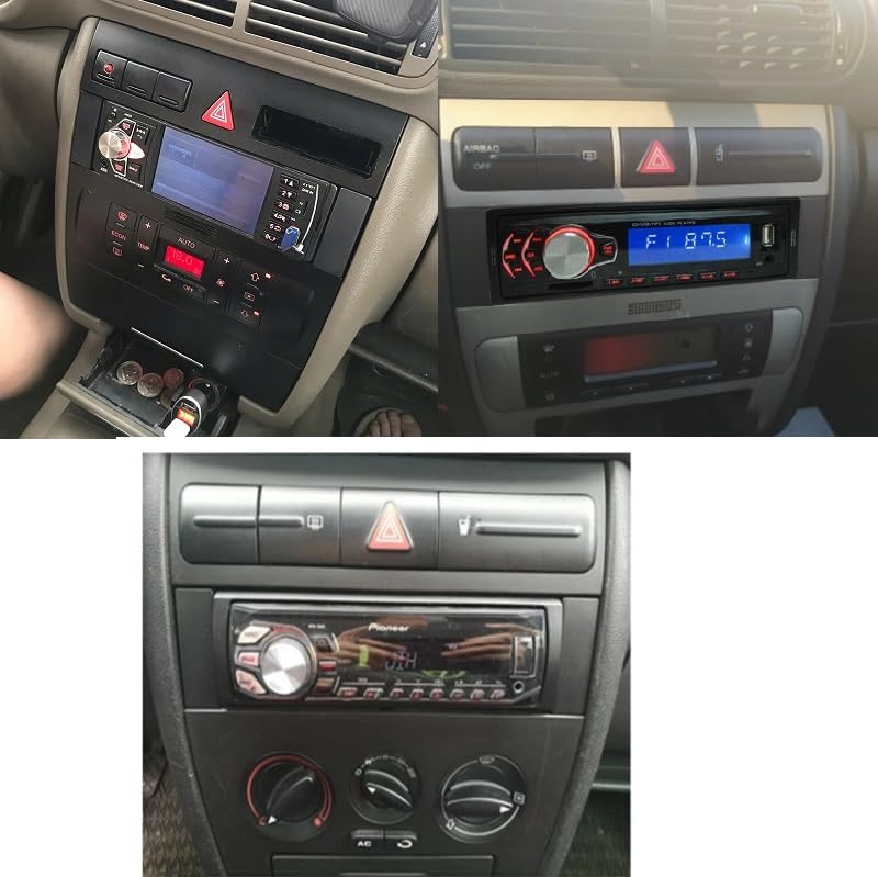 Platine stéréo 1 DIN corrige espace vide A3 A6 Seat - 4