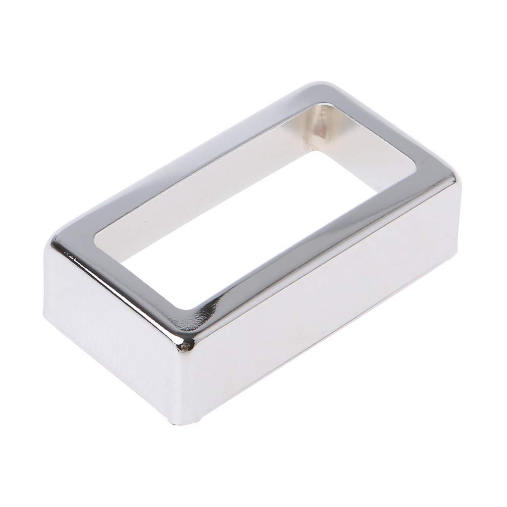 Pumpumlia Silver Open Frame Humbucker Pickup For Electric Guitar Parts & Accessories