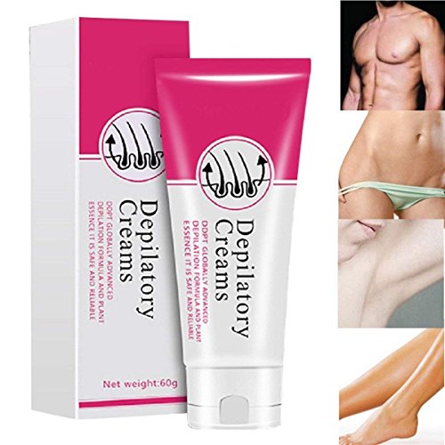 YEFIDER Schmerzlose Enthaarungscreme, Haarentfernung Creme Schnell und effektiv Haarentfernung Enthaarungsmittel Haarentfernung Creme auf Bikini, Unterarm, Brust, Rücken, Beine und Arm