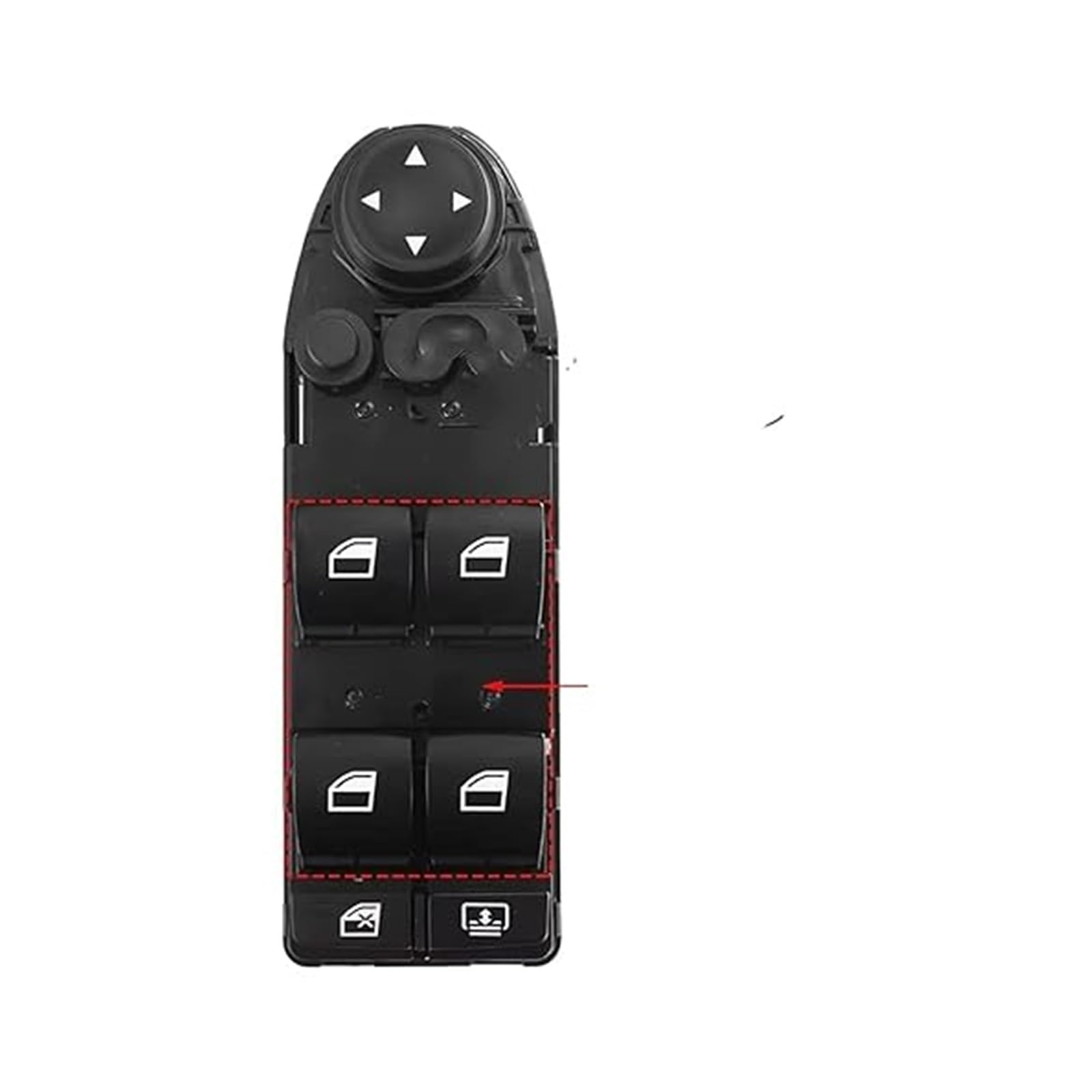 Bouton électrique commande vitre voiture BMW E60 ajustement OEM fluide - 7