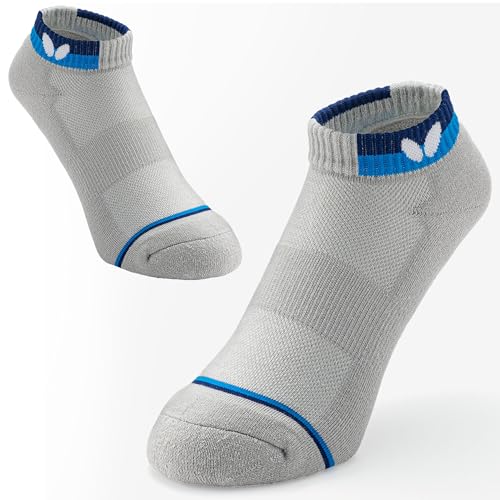 Butterfly Short Color Socks II – Foot Support Comfort for Quick Table Tennis Movements, Athletic Ankle Socks with Wide Heel4