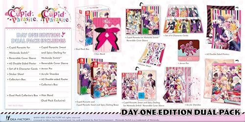 Cupid Parasite Day One Edition Nintendo Switch videojuego otome físico dual pack 2