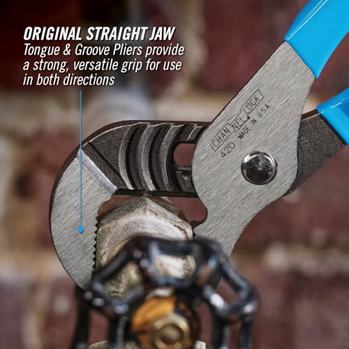 Channellock Tongue and Groove Pliers, 9-1/2 In thumbnail 3