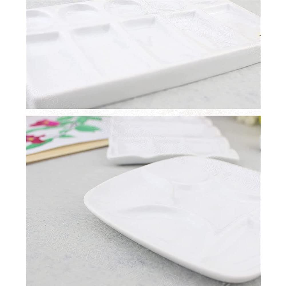 Paleta, płyta akwarelowa, ceramiczna siatka kolorów, pudełko kolorów akwareli w kształcie fali, przenośna tablica, materiał do malowania artystycznego