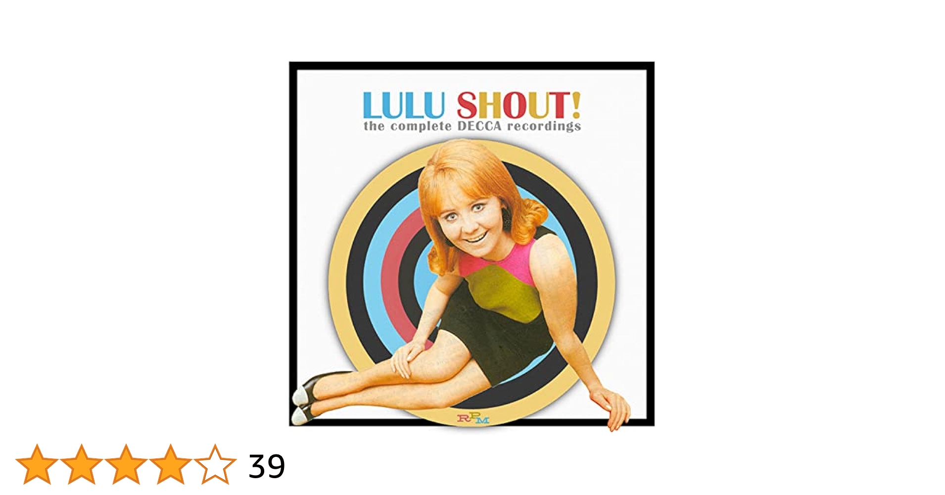 未開封　Lulu Shout! Complete DeccaRecordings Shout: Complete Decca Recordings: Lulu: Amazon.ca: Music