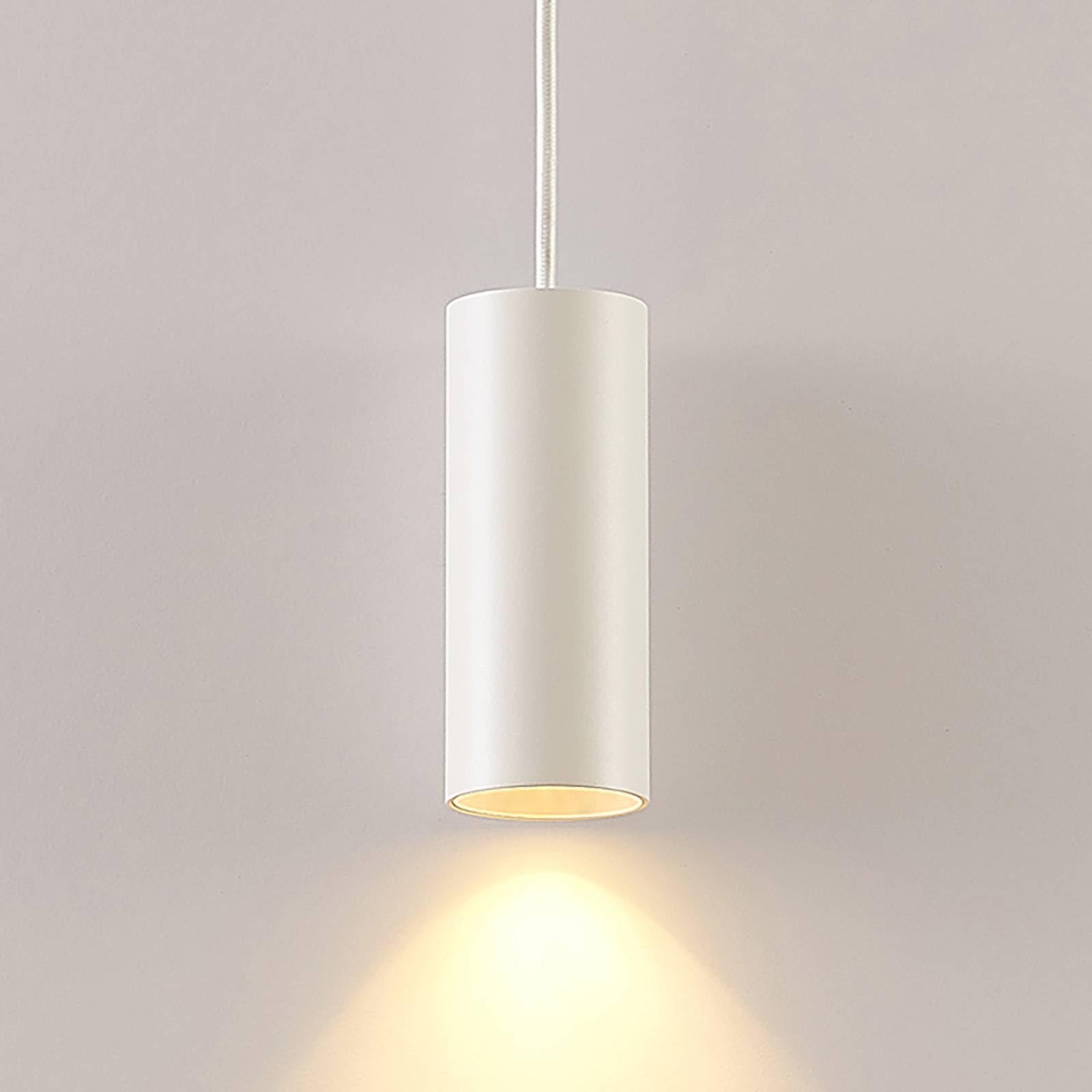 Arcchio Pendelleuchte Ejona (Modern) in Weiß aus Aluminium (1 flammig, GU10) - Deckenlampe Esstischlampe Hängelampe Hängeleuchte Flurleuchte